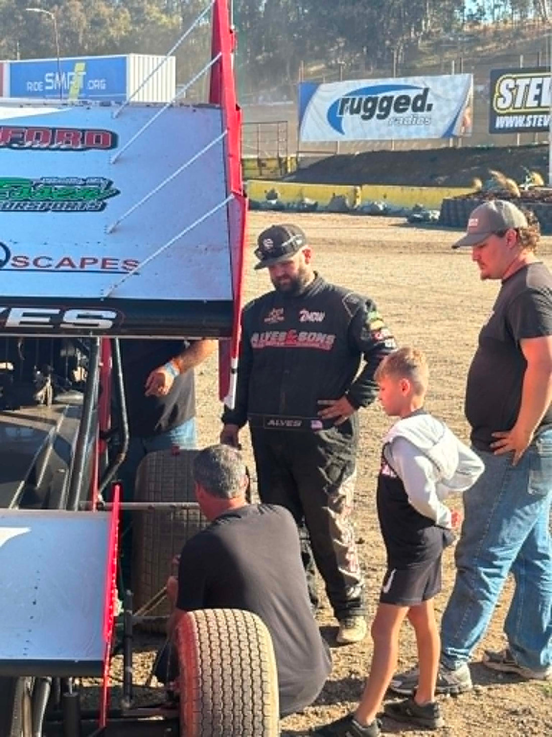 Jeremy Honors Grandfather's Legacy with Emotional Podium Finish at Santa Maria Speedway